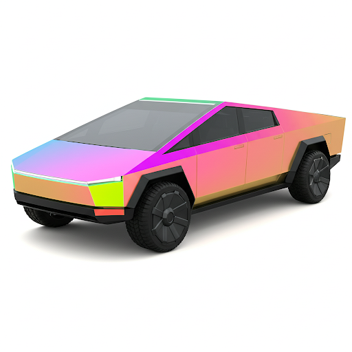 Multi-color Cybertruck